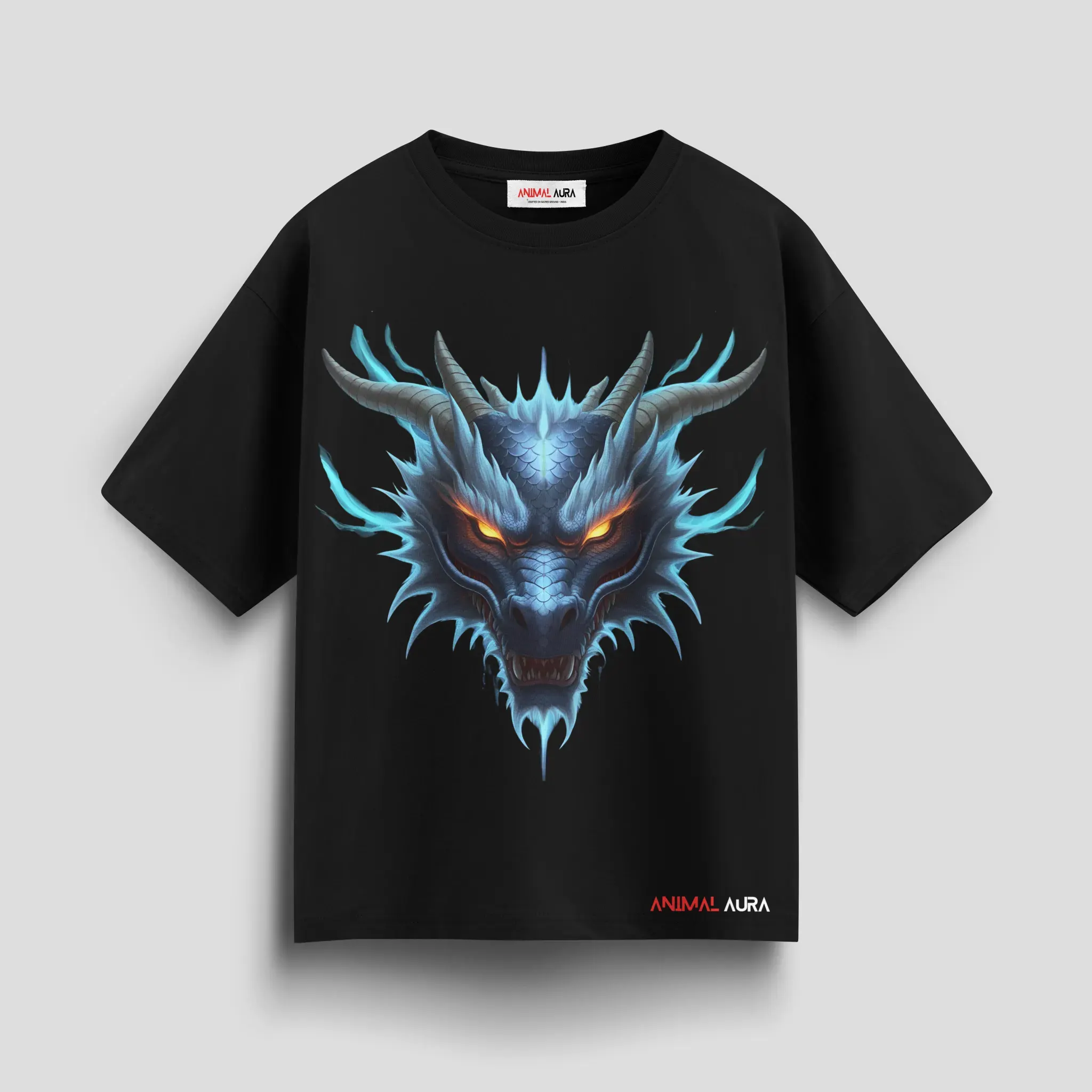 Phantom void dragon oversized tee