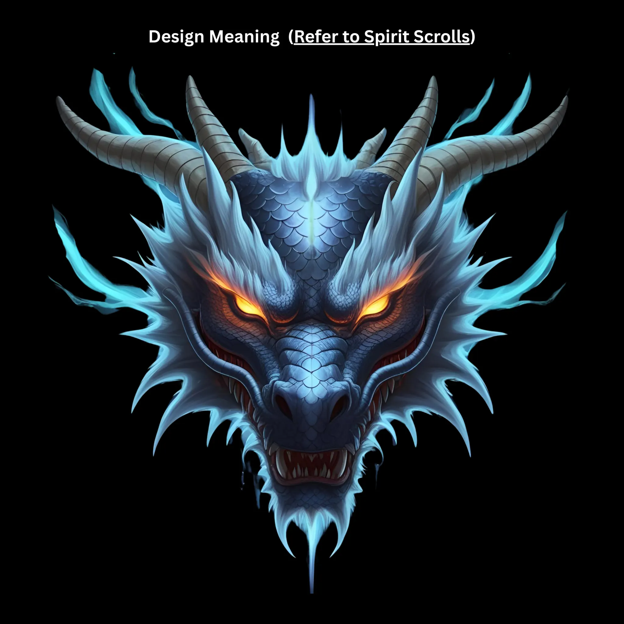 Phantom void dragon oversized tee - Image 4