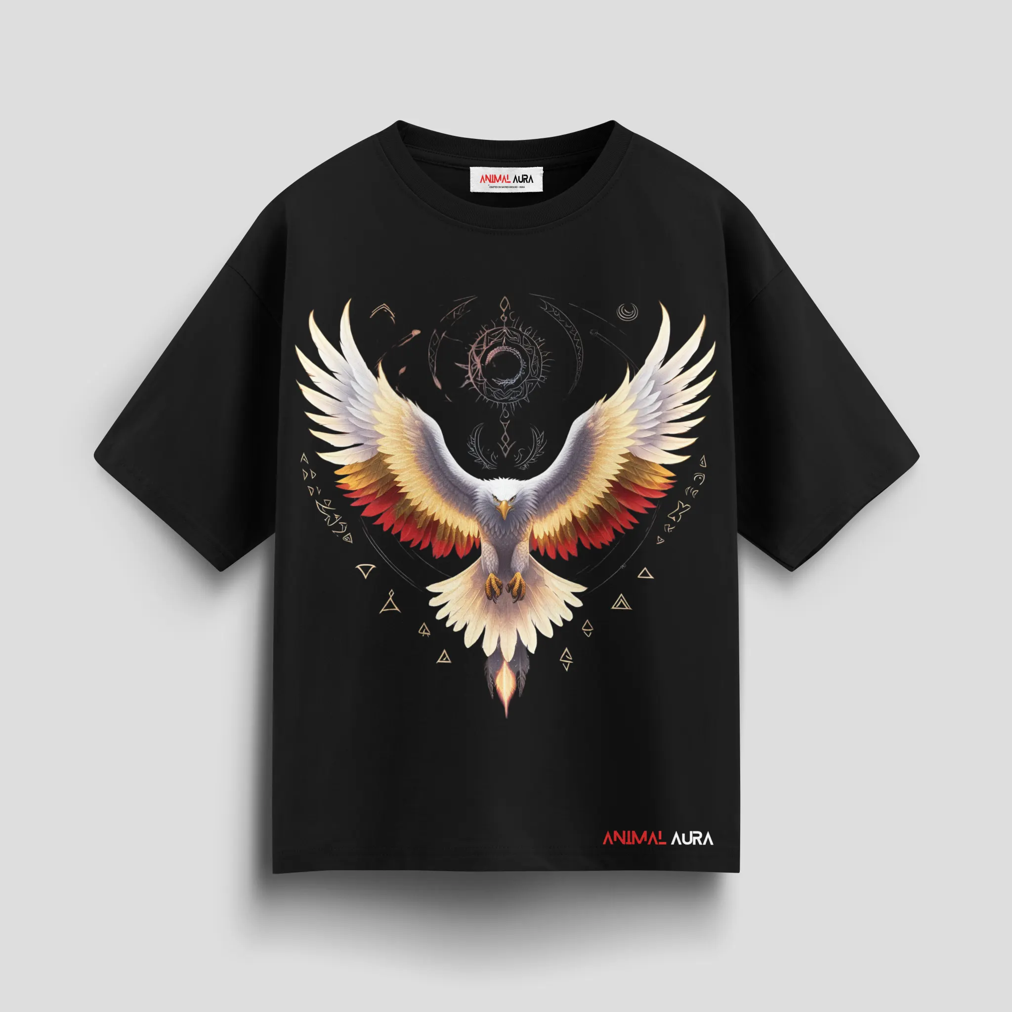 Eternal Sky Eagle Oversized Tee