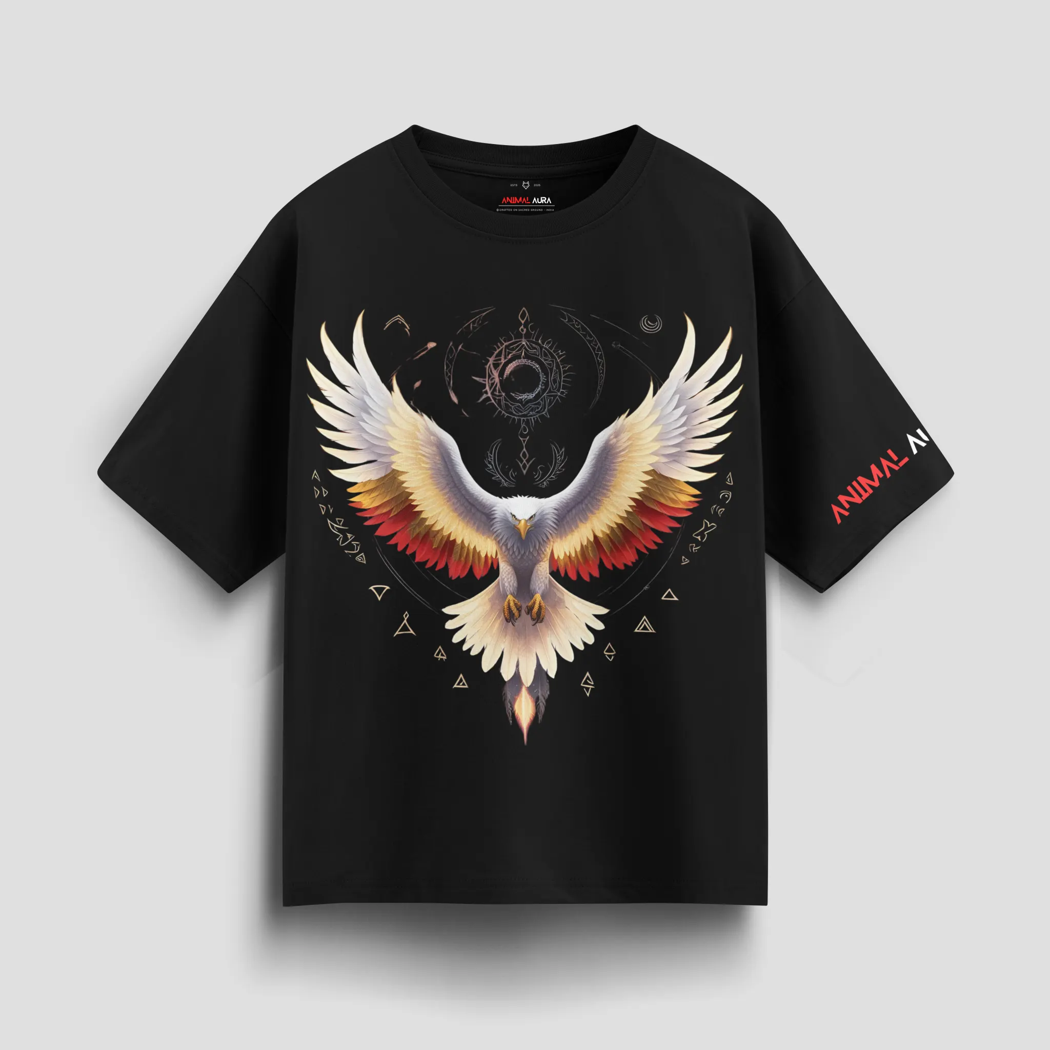 Eternal Sky Eagle Oversized Tee