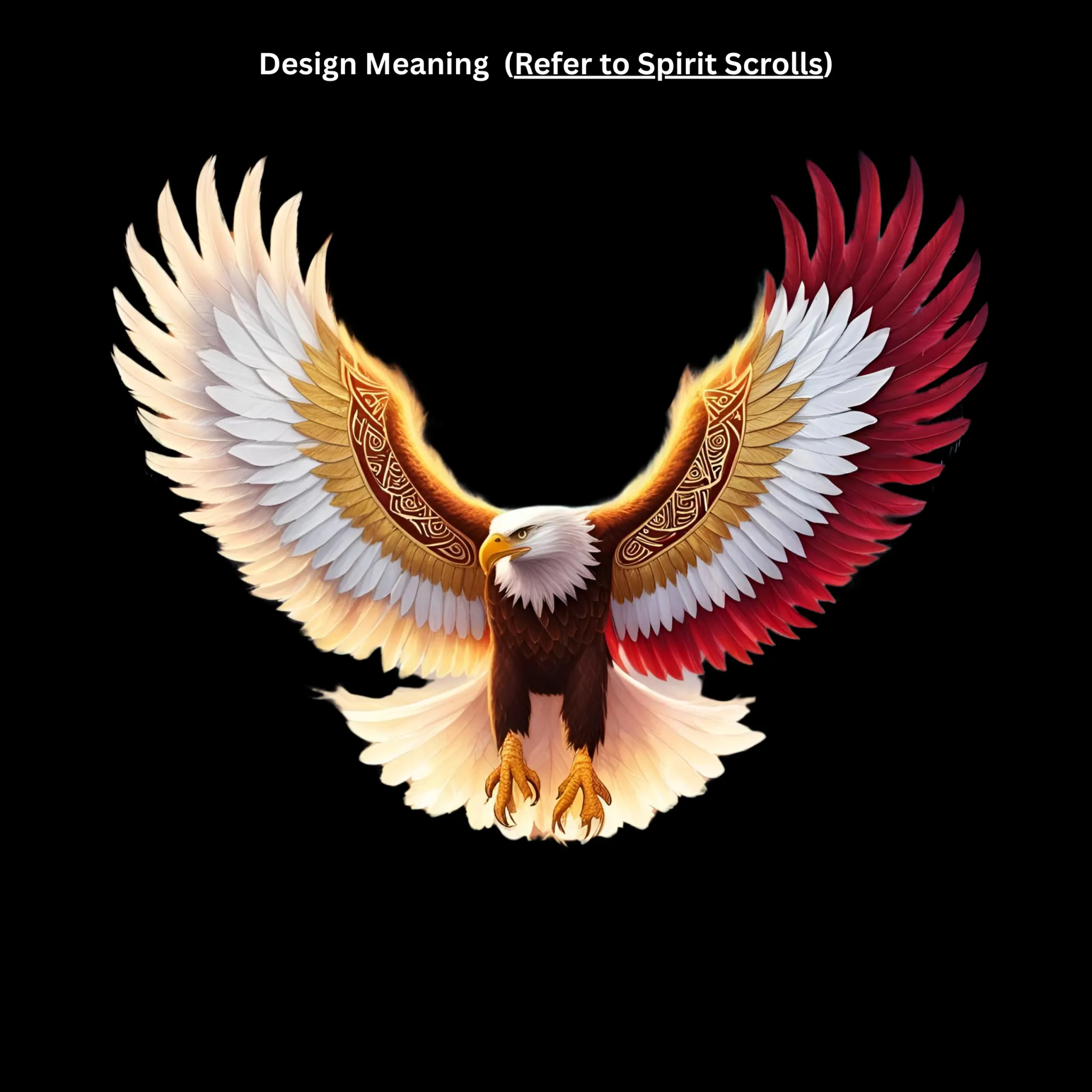 Sentinel Eagle Oversized Tee - Image 4