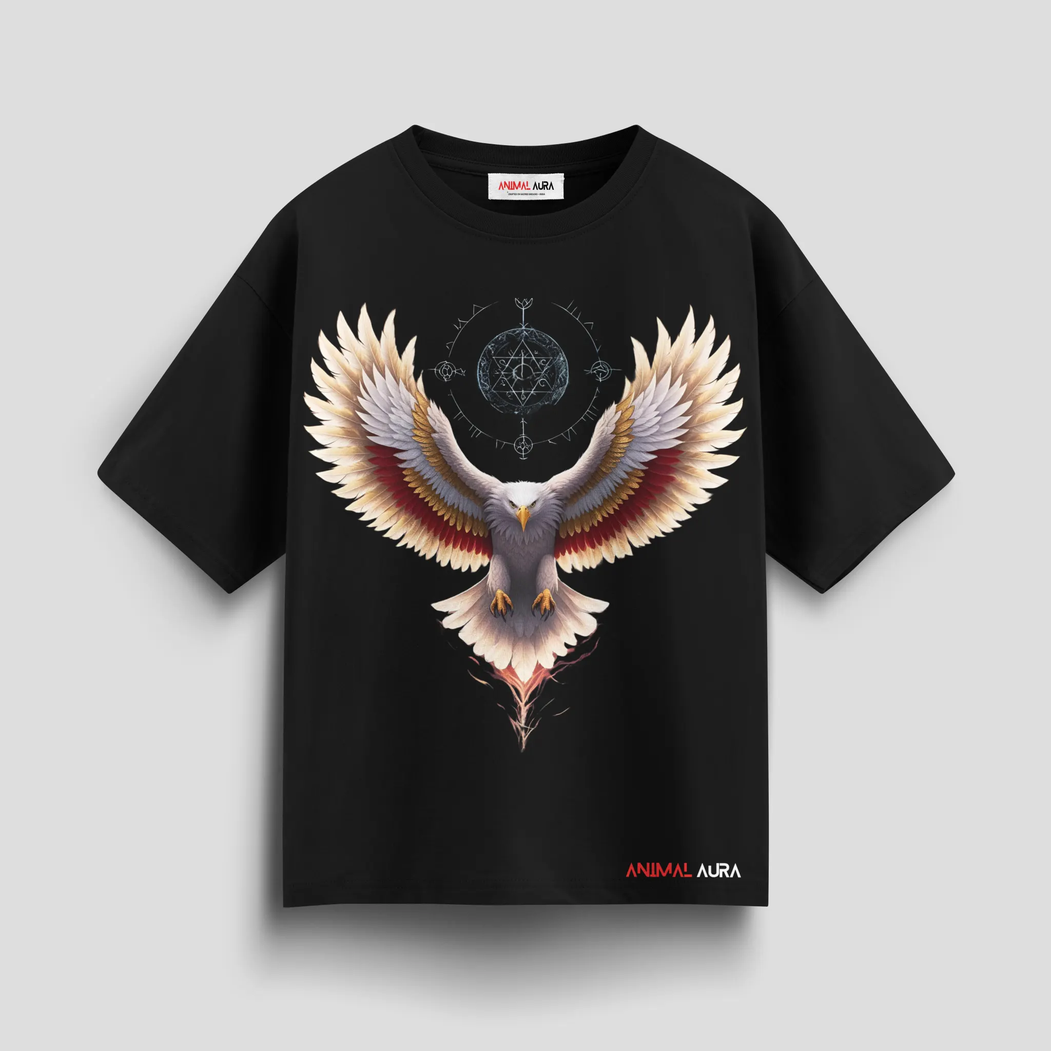 Sky Messenger Eagle Oversized Tee