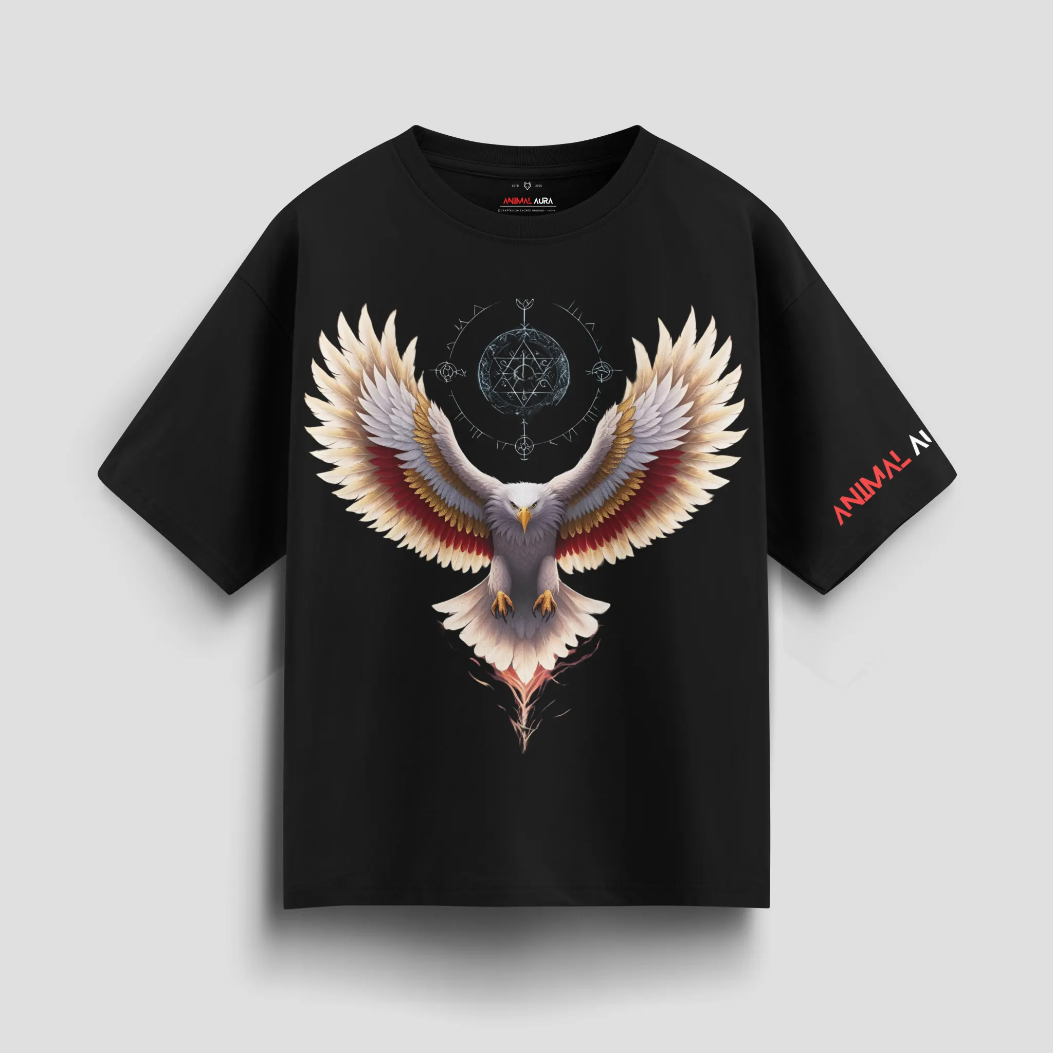 Sky Messenger Eagle Oversized Tee