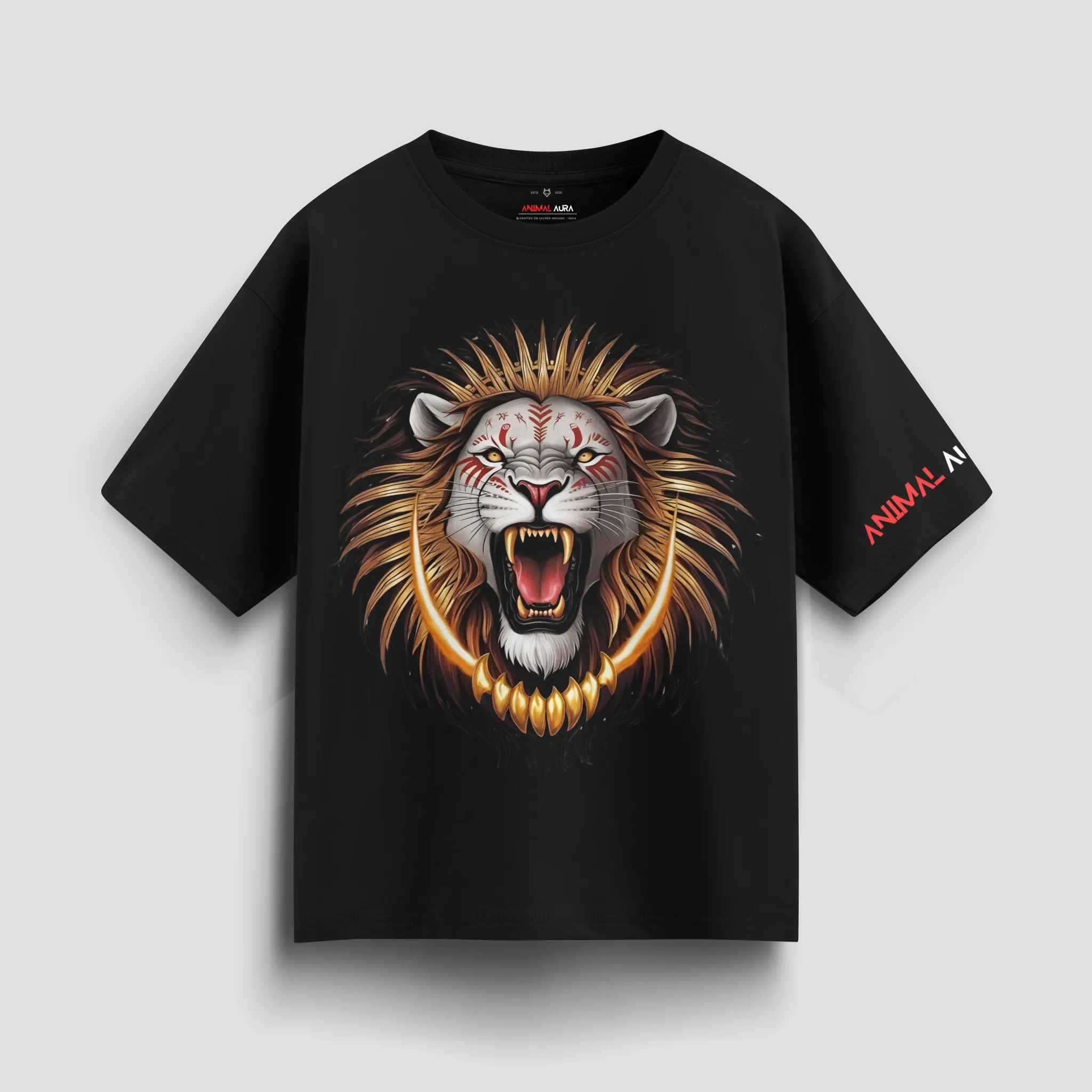 Celestial Lion Oversized Tee