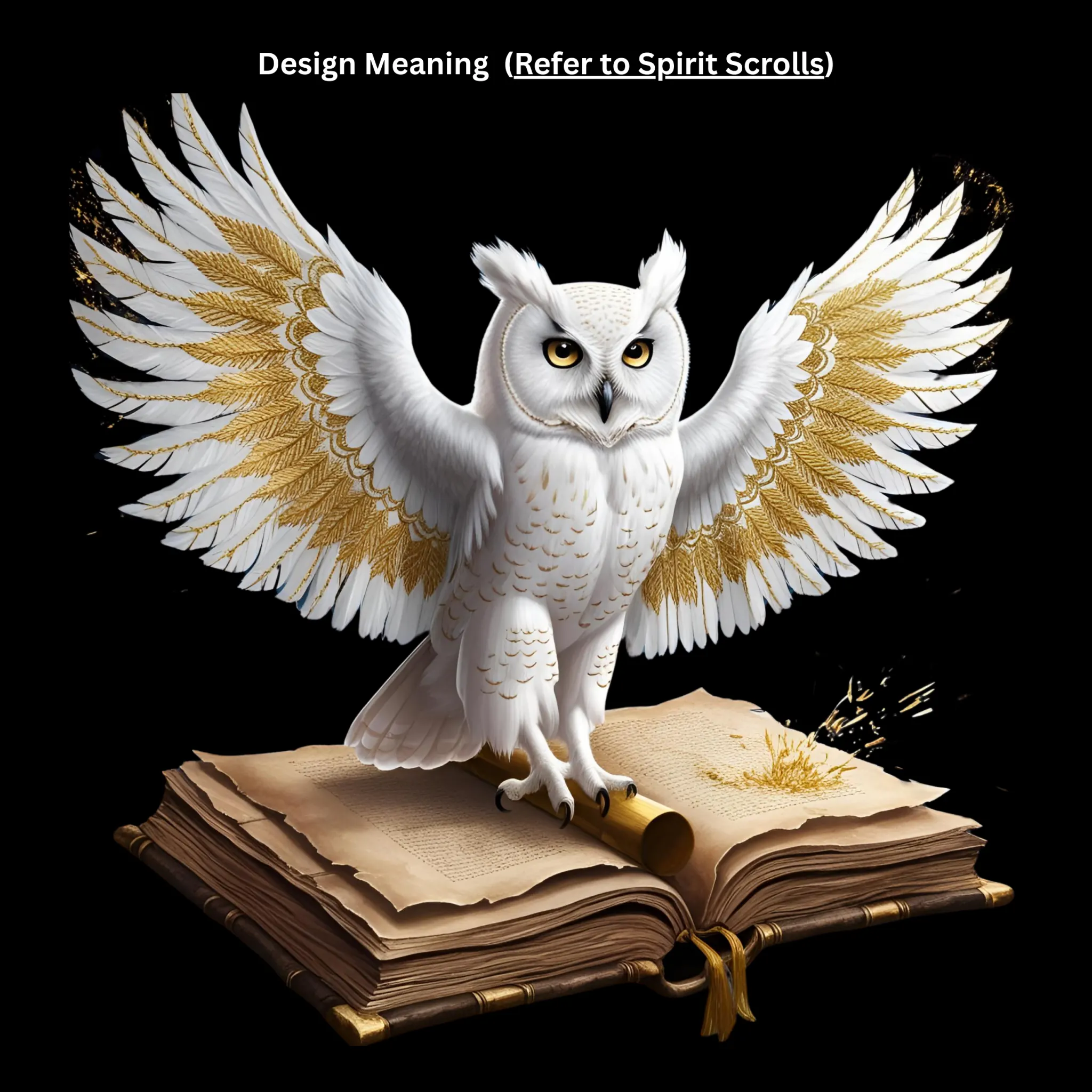 Ancient Prophecy Owl Oversized Tee - Image 4