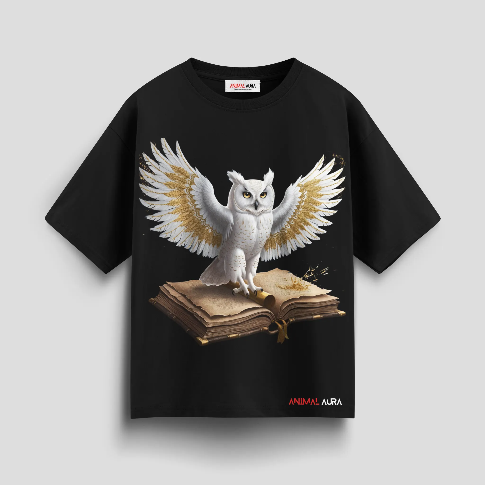 Ancient Prophecy Owl Oversized Tee