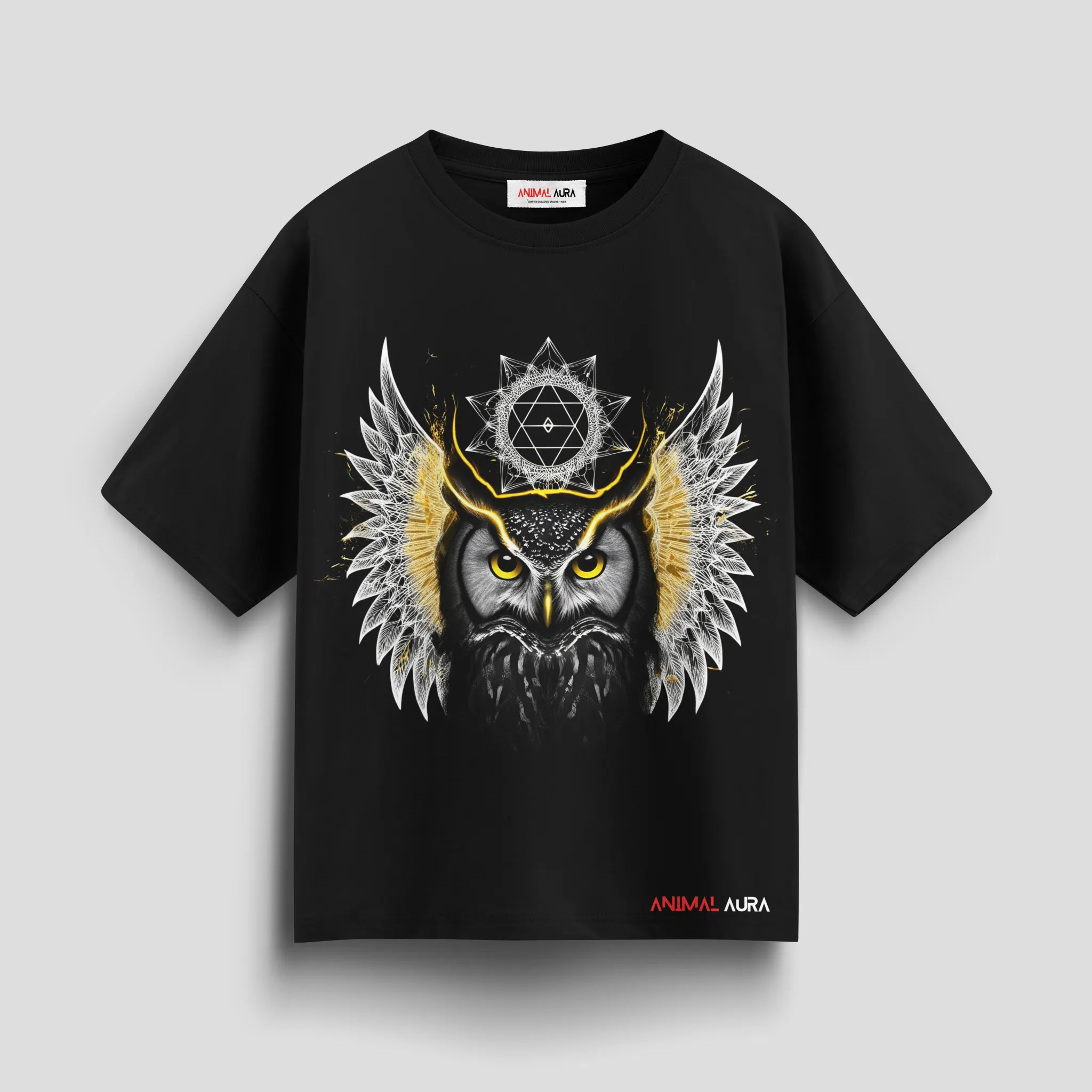 Eternal Seer Owl Oversized Tee