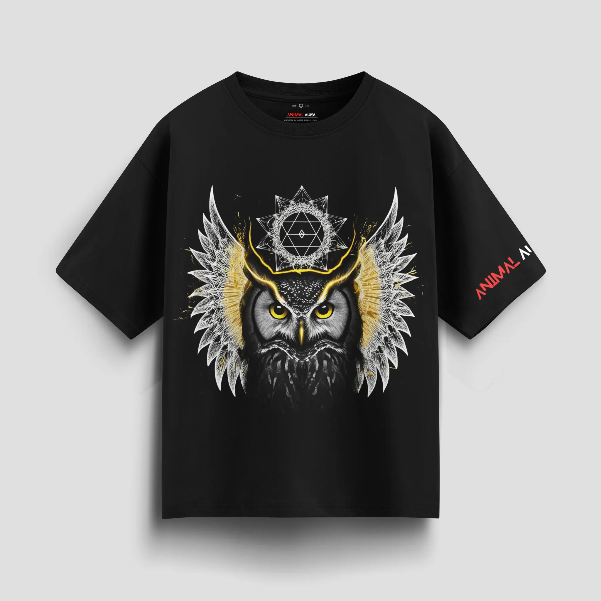Eternal Seer Owl Oversized Tee