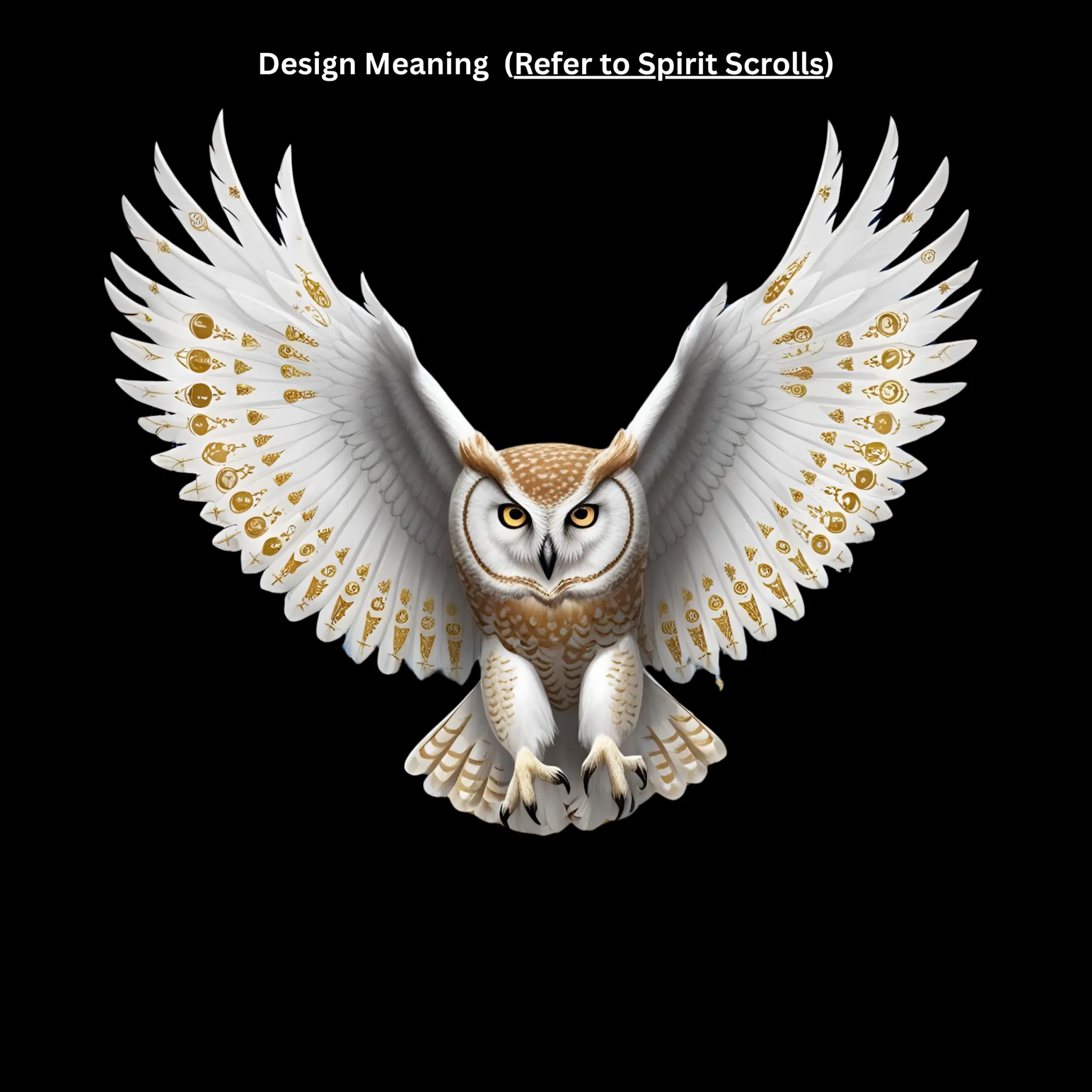 Guardian Owl Oversized Tee - Image 4