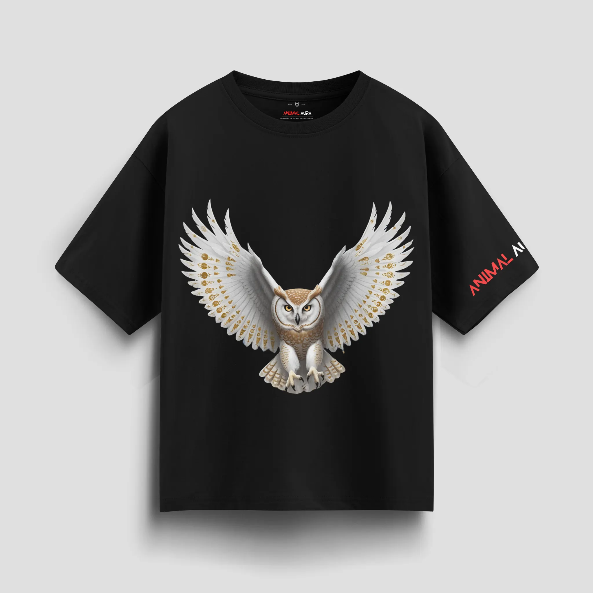 Guardian Owl Oversized Tee