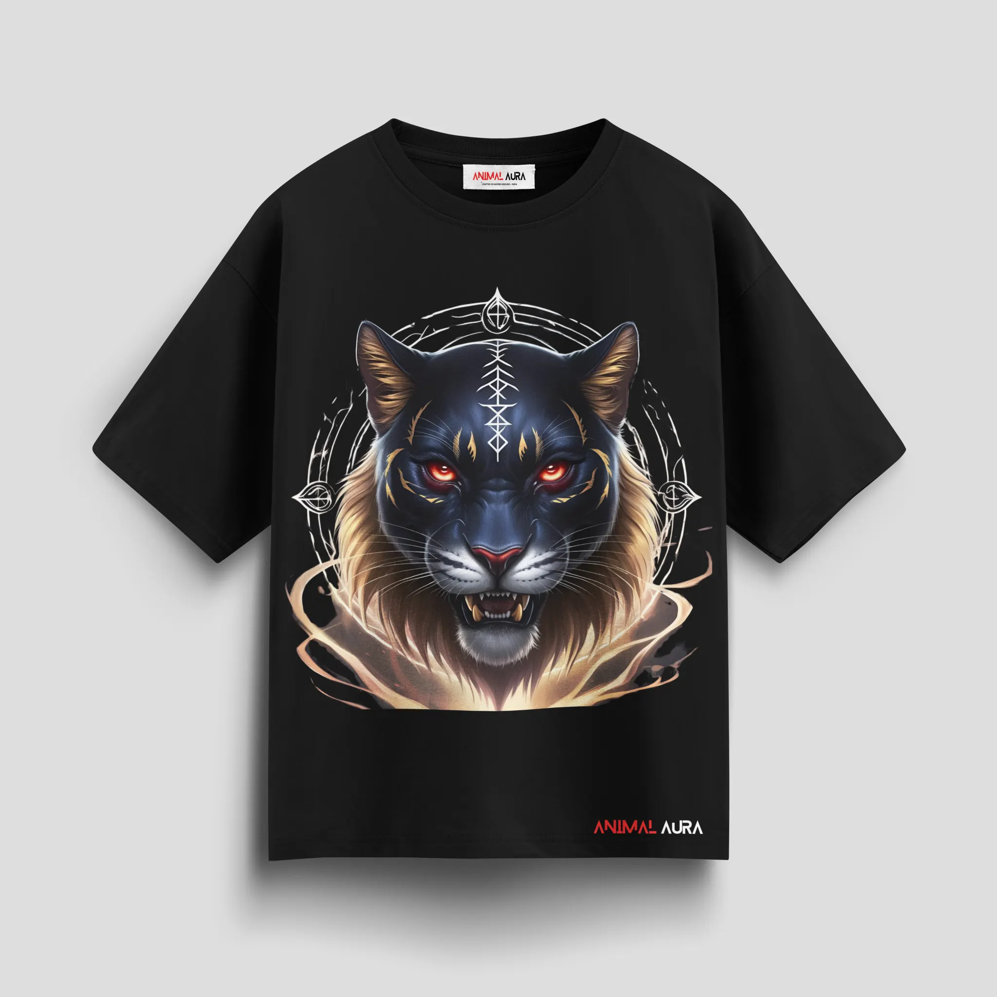 Celestial Panther Oversized Tee