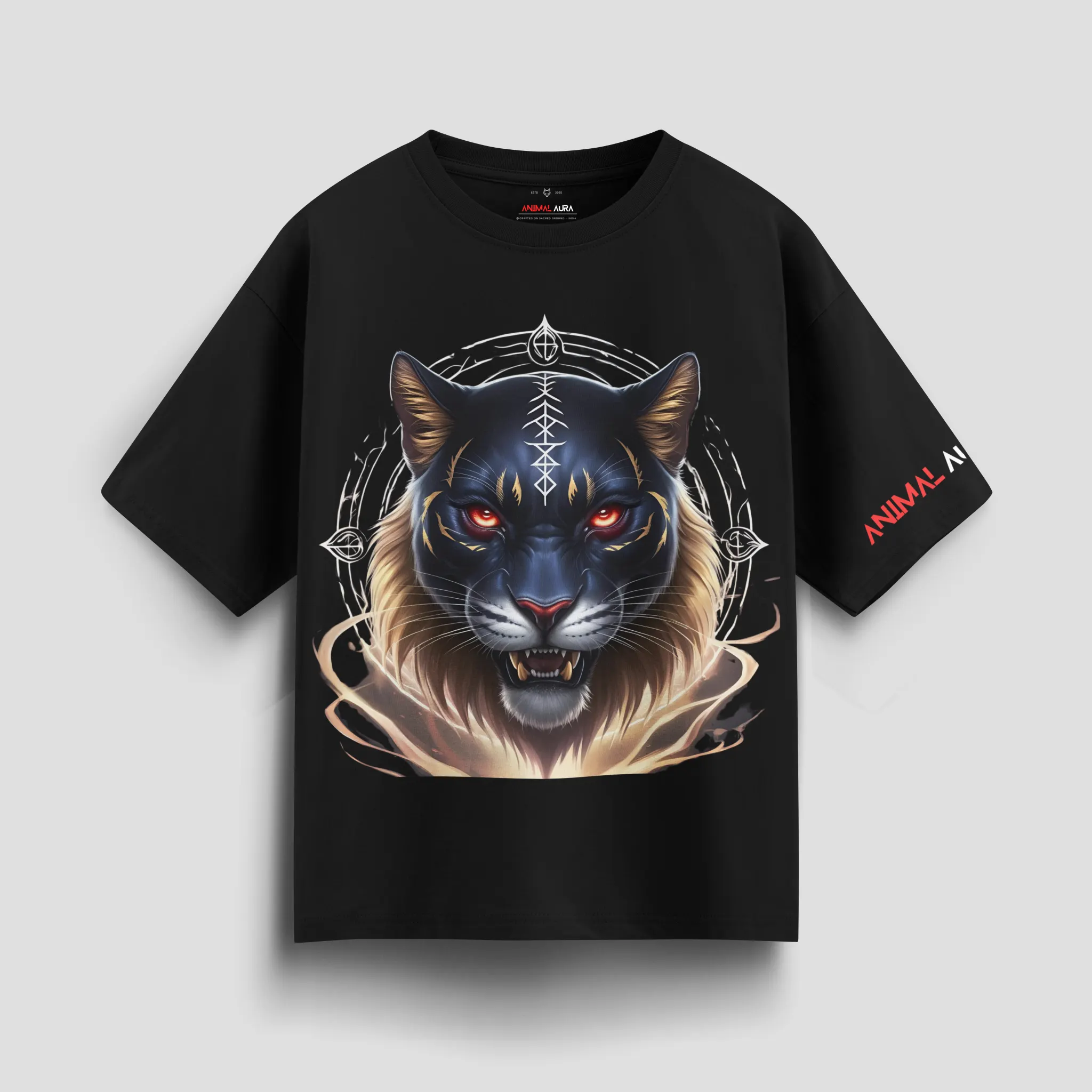 Celestial Panther Oversized Tee