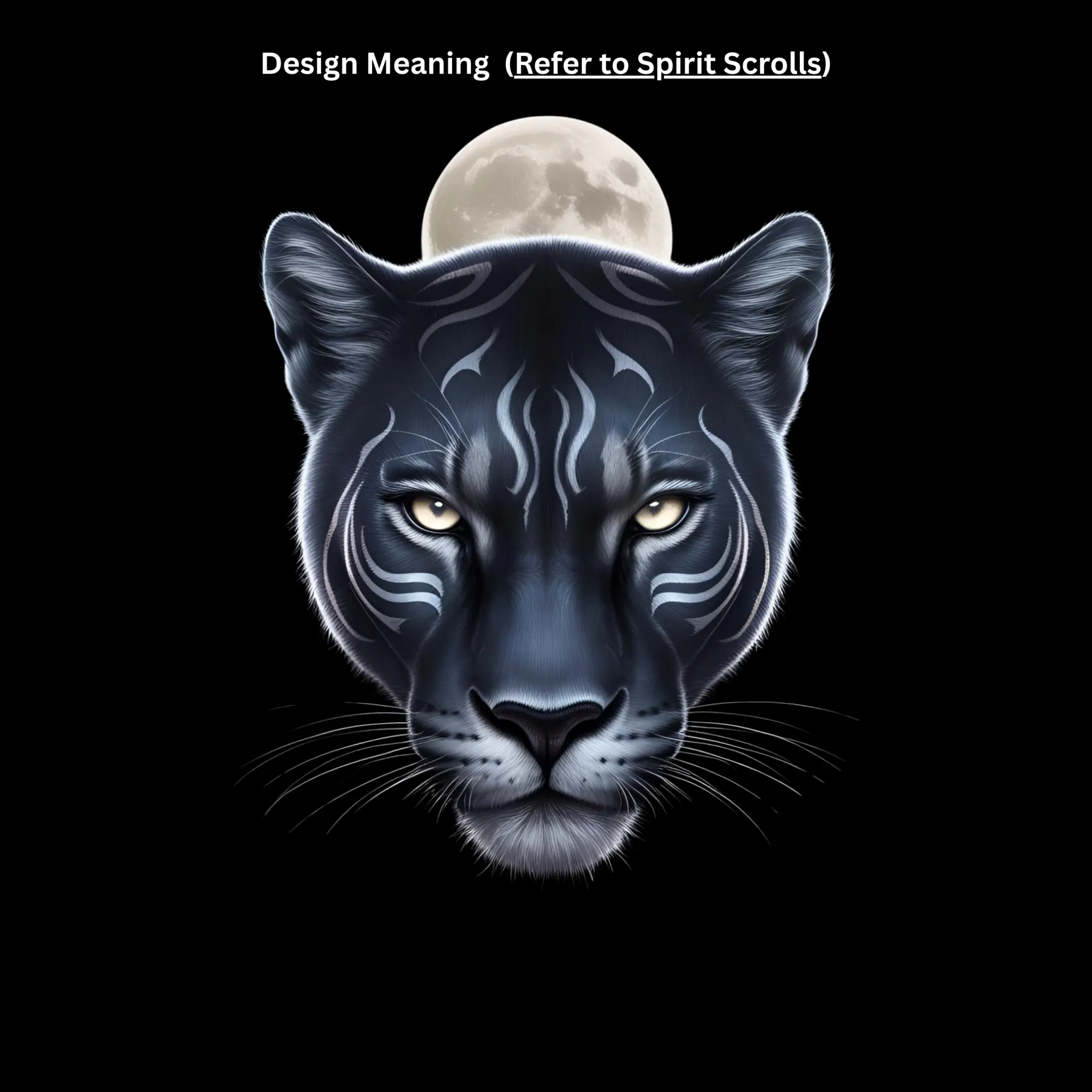 Eclipse Stalking Panther Oversized Tee - Image 4