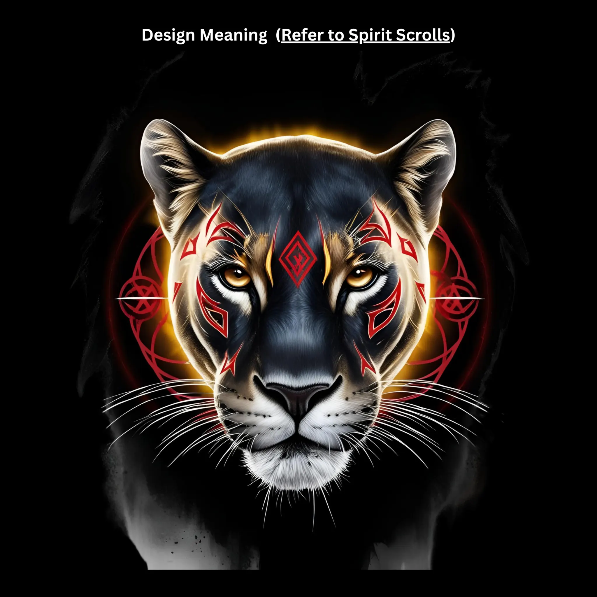 Hidden Realm Panther Oversized Tee - Image 4