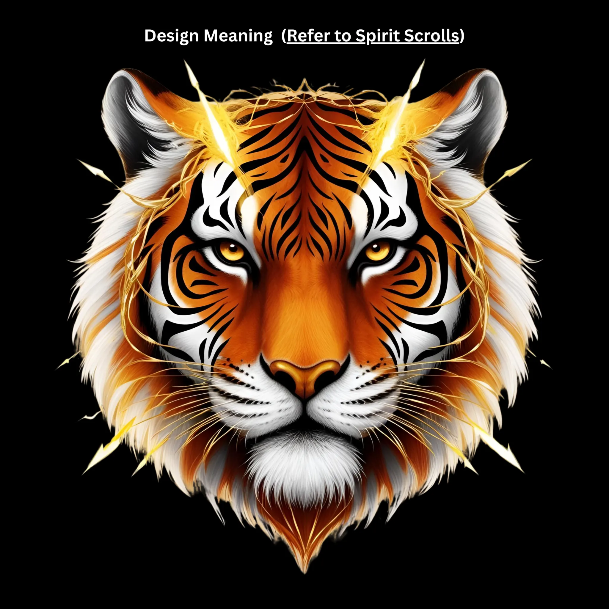 Arcane Tiger Oversized Tee - Image 4