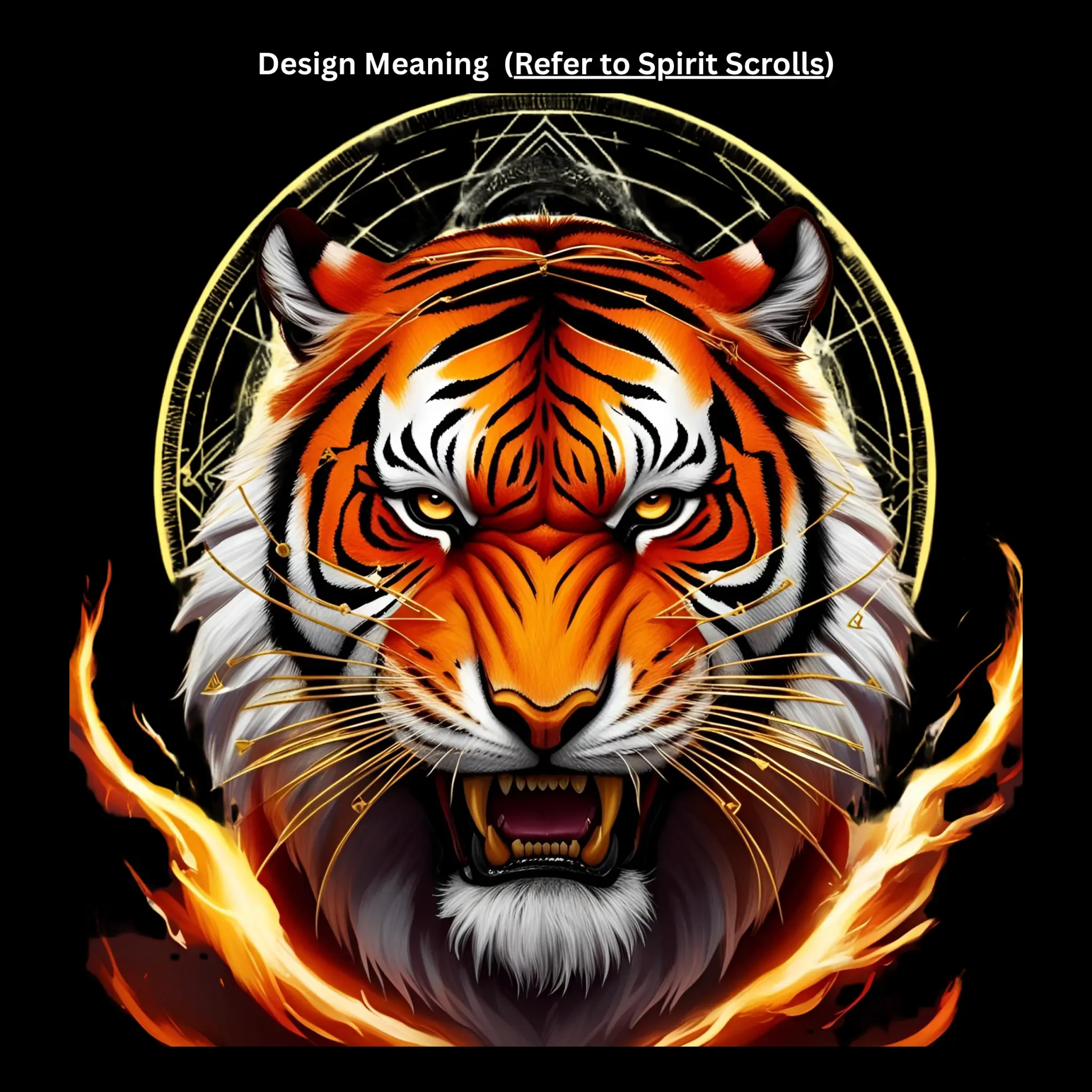 Sunfire Tiger Oversized Tee - 4