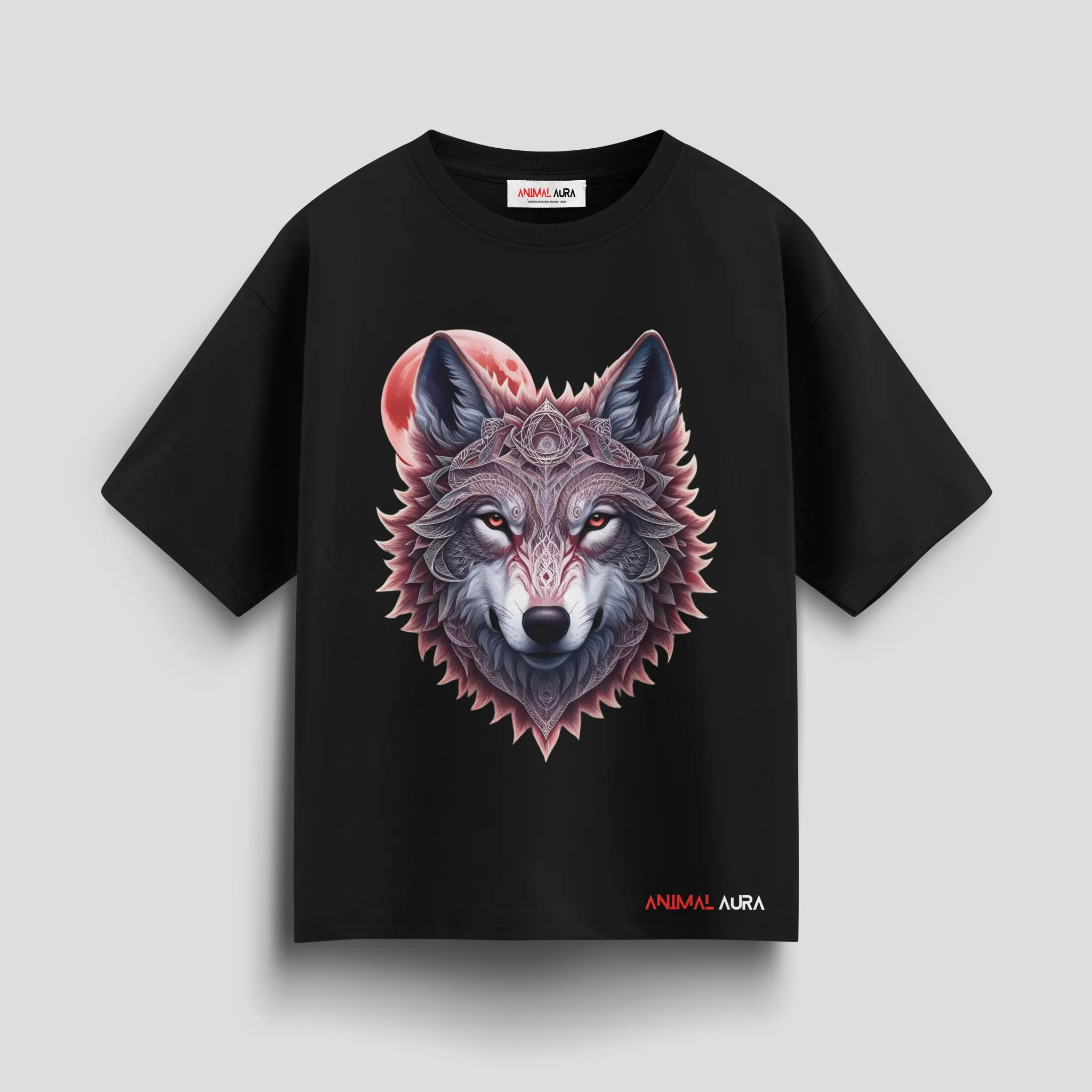Ethereal Wolf Oversized Tee