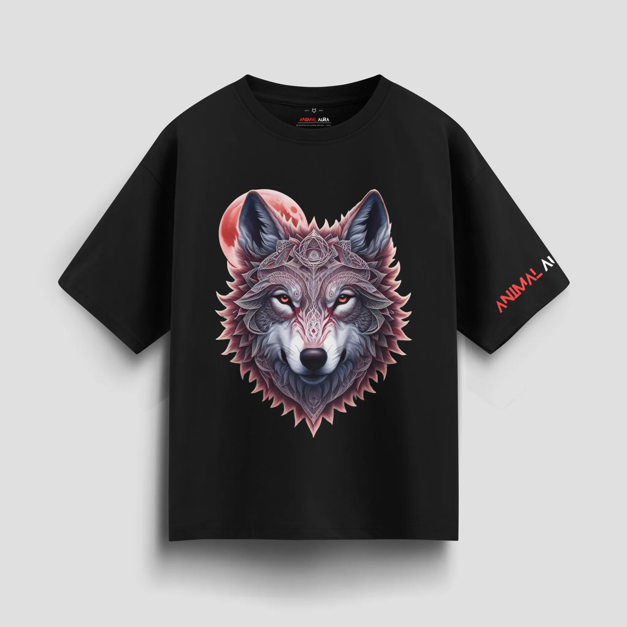 Ethereal Wolf Oversized Tee