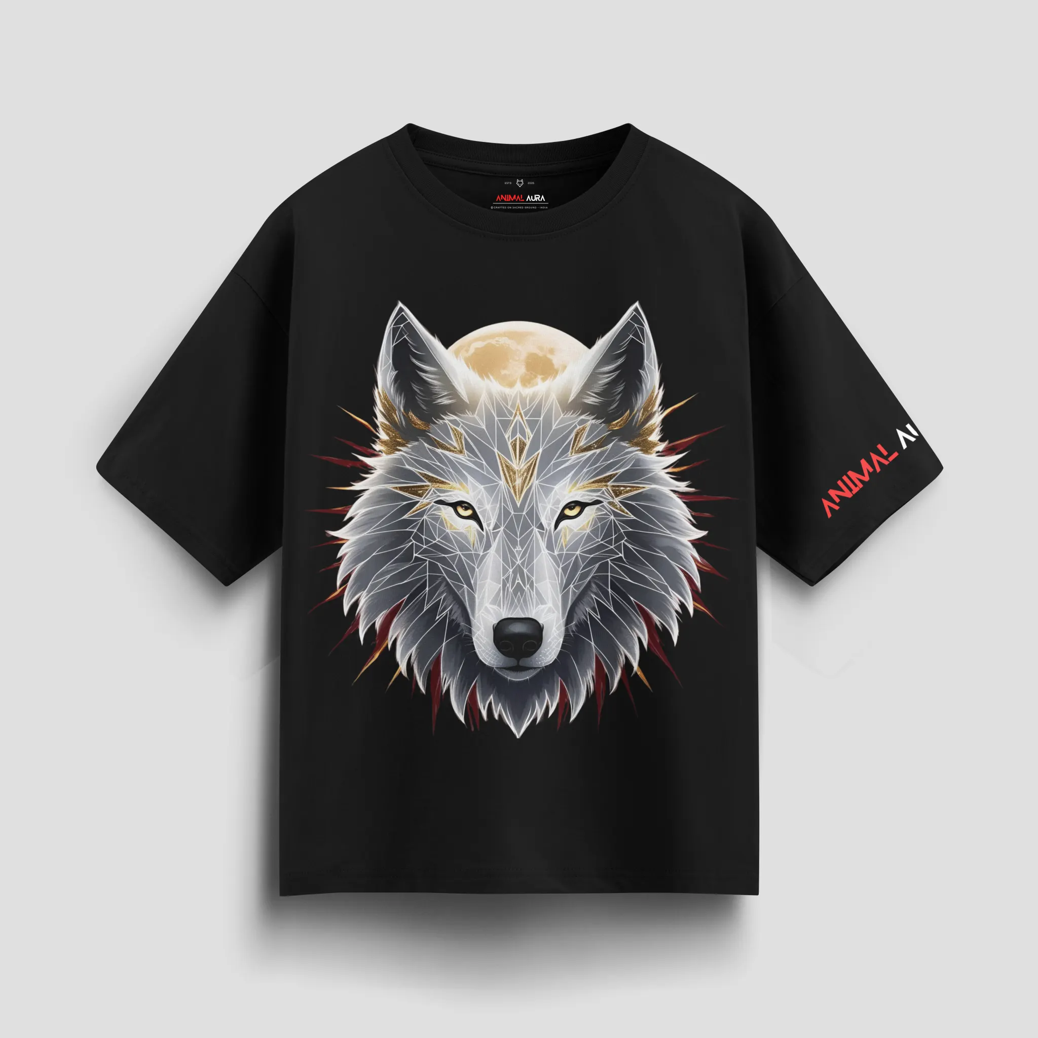Guardian Wolf Oversized Tee